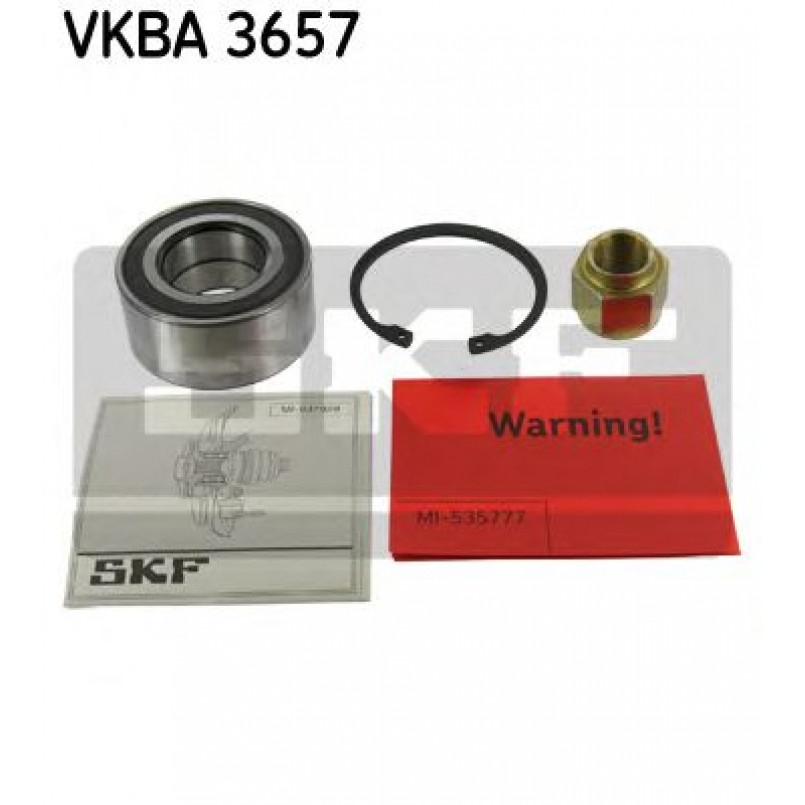 VKBA 3657 SKF Підшипник кульковий d>30